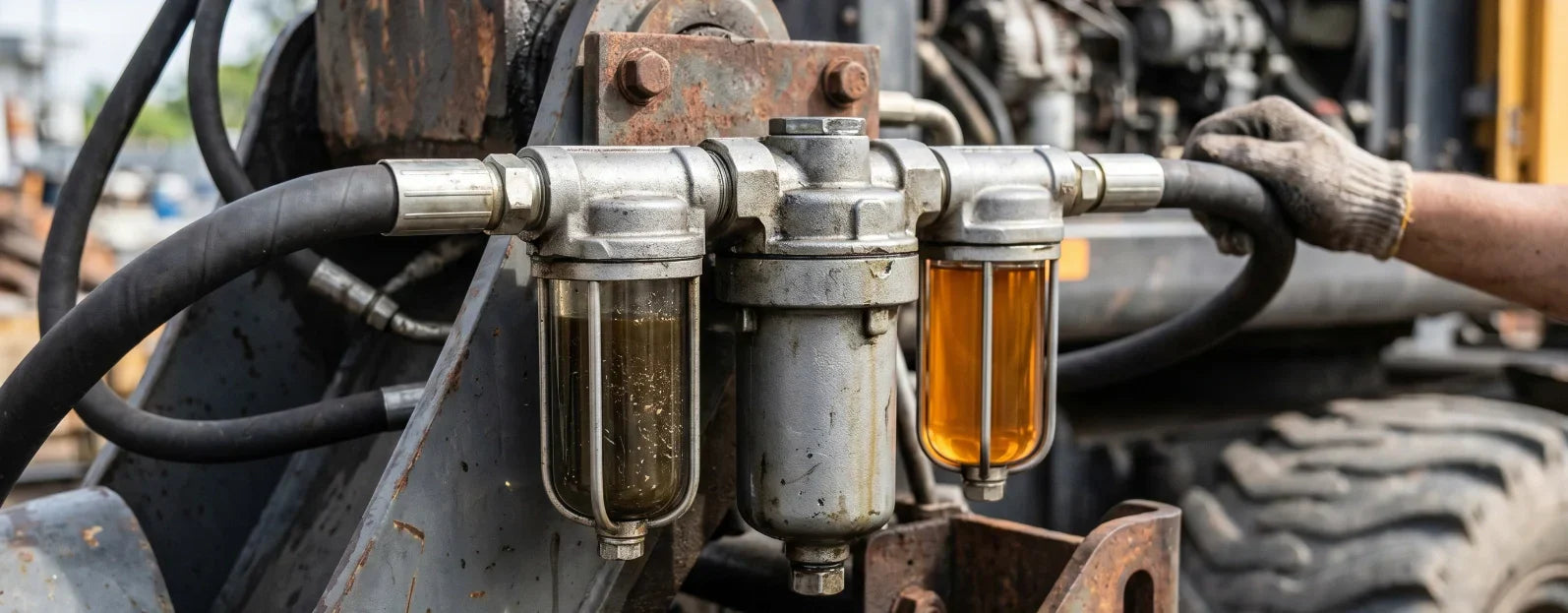 Nowa pompa znowu zablokowana? Jak dobrać filtry hydrauliczne i uratować układ przed zatarciem