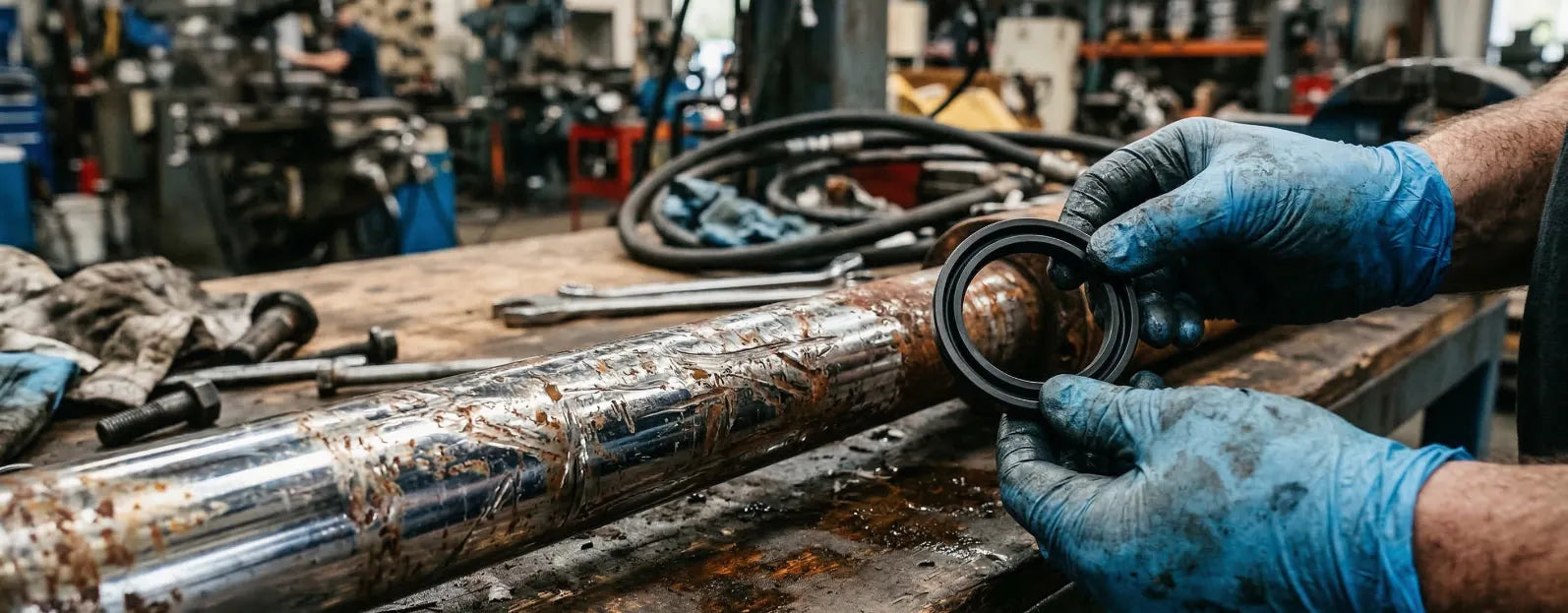Rodzaje uszkodzeń siłowników hydraulicznych – wymieniać uszczelnienia czy kupić nowy?
