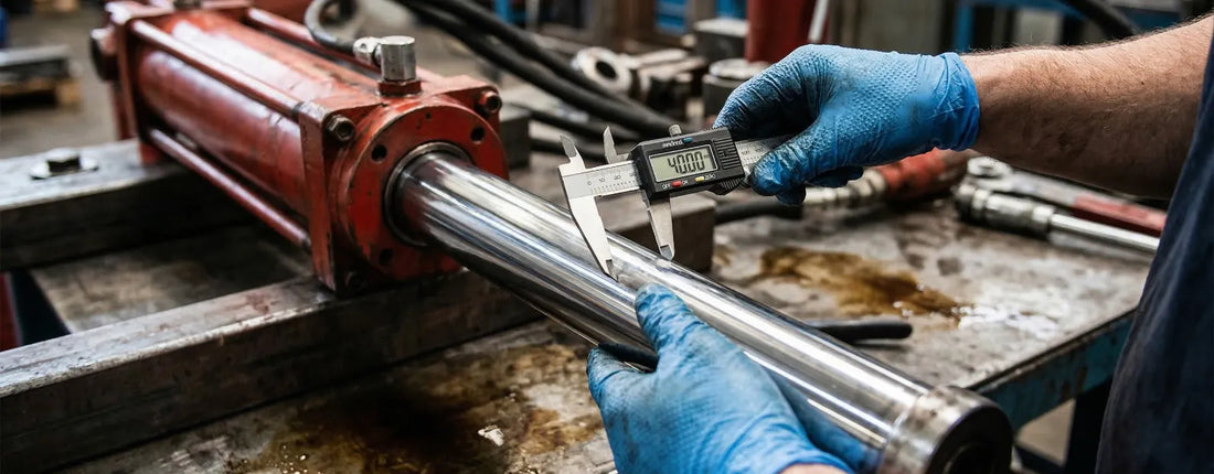 Jak dobrać siłownik hydrauliczny? Obliczanie siły nacisku i udźwigu (Prosty wzór)