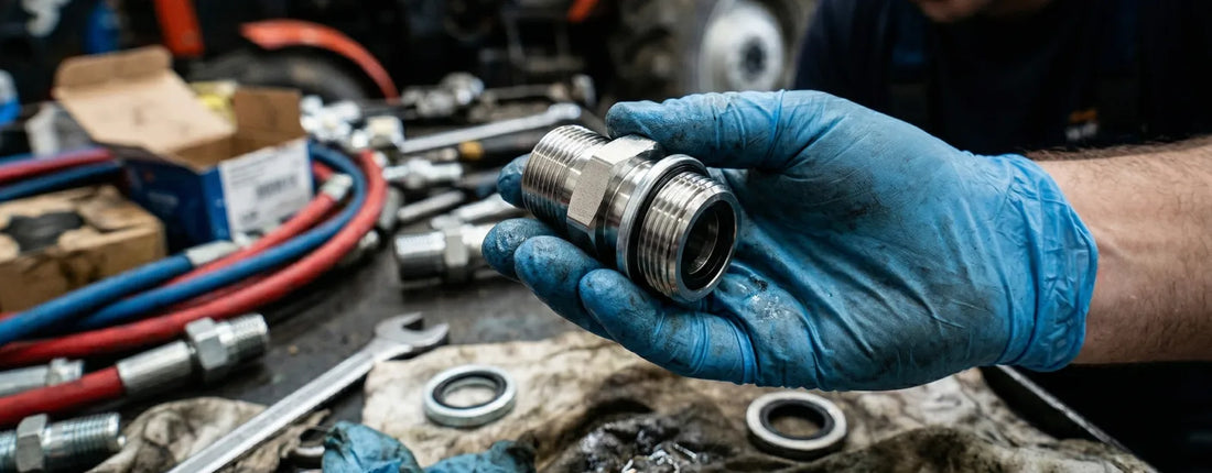 Gwint pasuje, a jednak cieknie? Koniec z pakułami i teflonem w hydraulice siłowej!