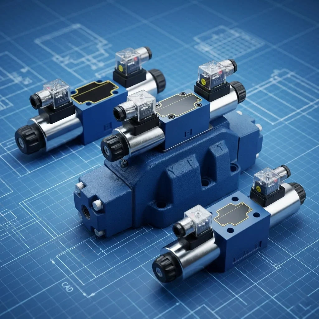 Elektrozawory Hydrauliczne – Rozdzielacze Suwakowe (CETOP)
