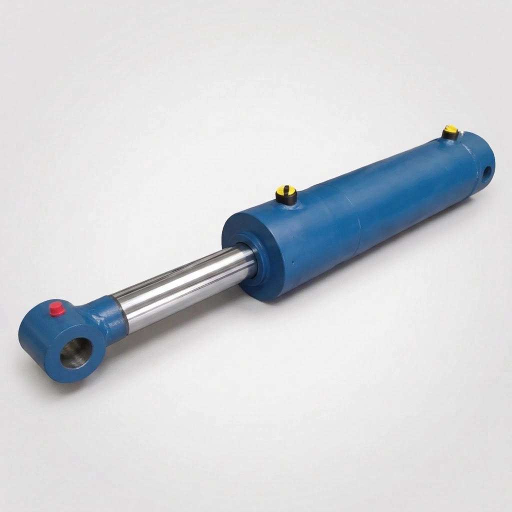 Siłownik hydrauliczny dwustronnego działania z tłokiem Ø 100 mm, skok 300 mm