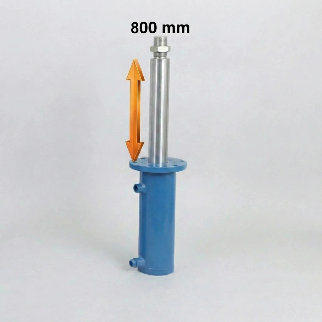 Hydraulic cylinder Ø 80 mm, stroke 800 mm