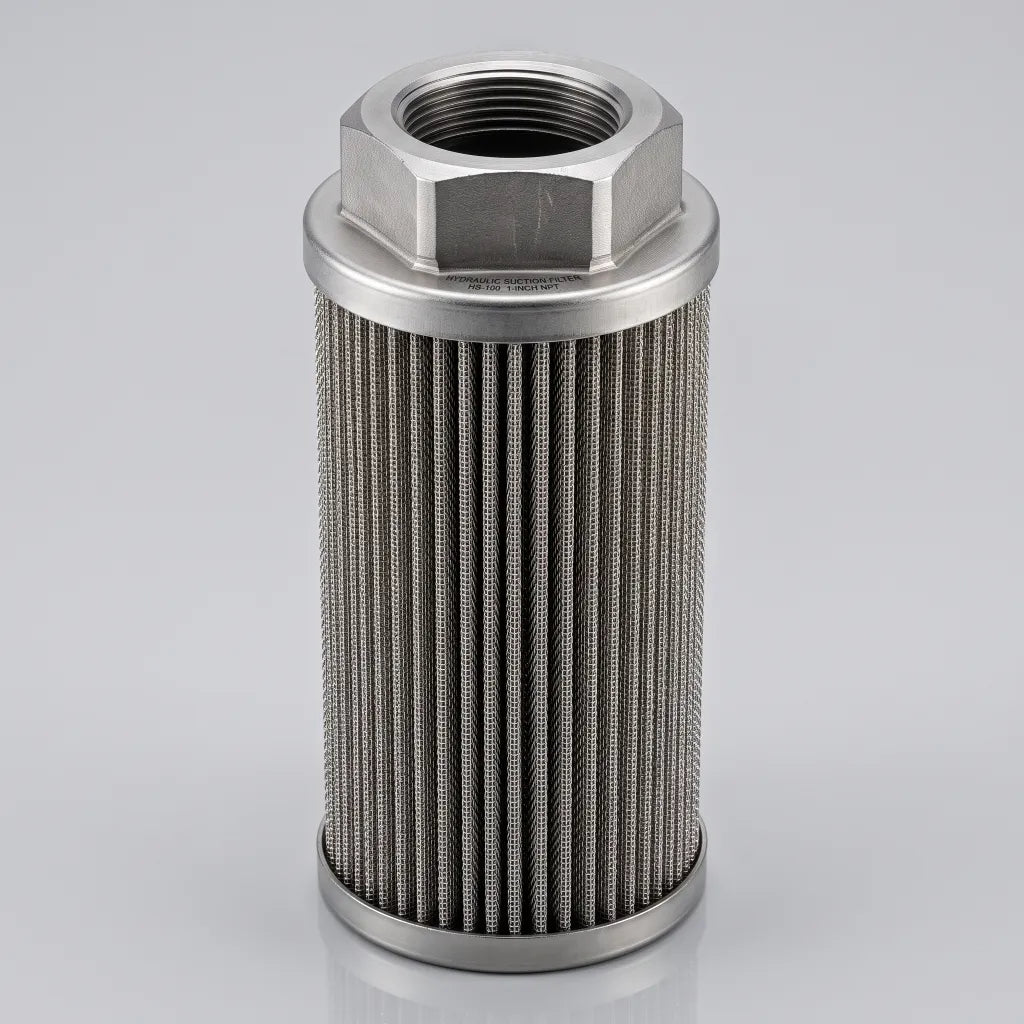 Filtr Ssawny Hydrauliczny WU100×100 – Gwint 1,1/4"(Stal Nierdzewna)