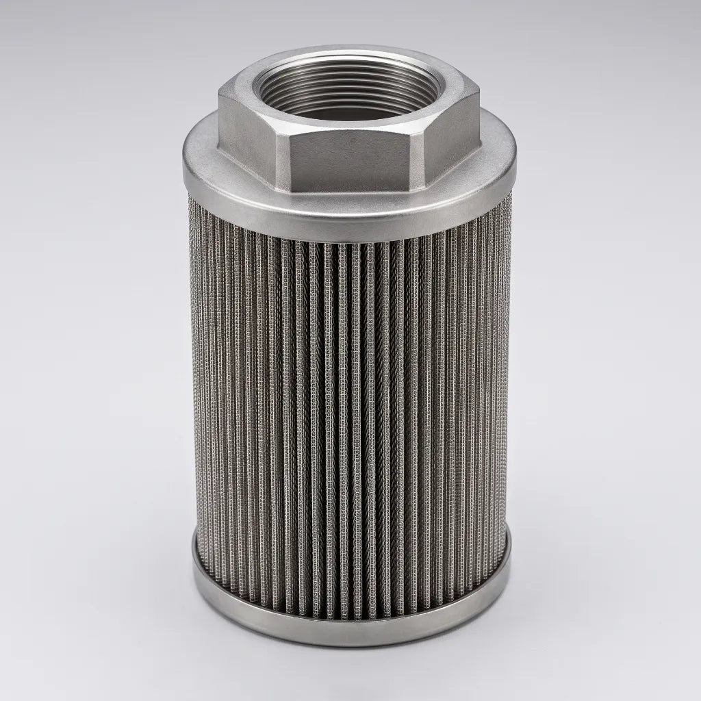 Filtr Ssawny Hydrauliczny WU250×100 – Gwint 1-1/2" (Stal Nierdzewna)
