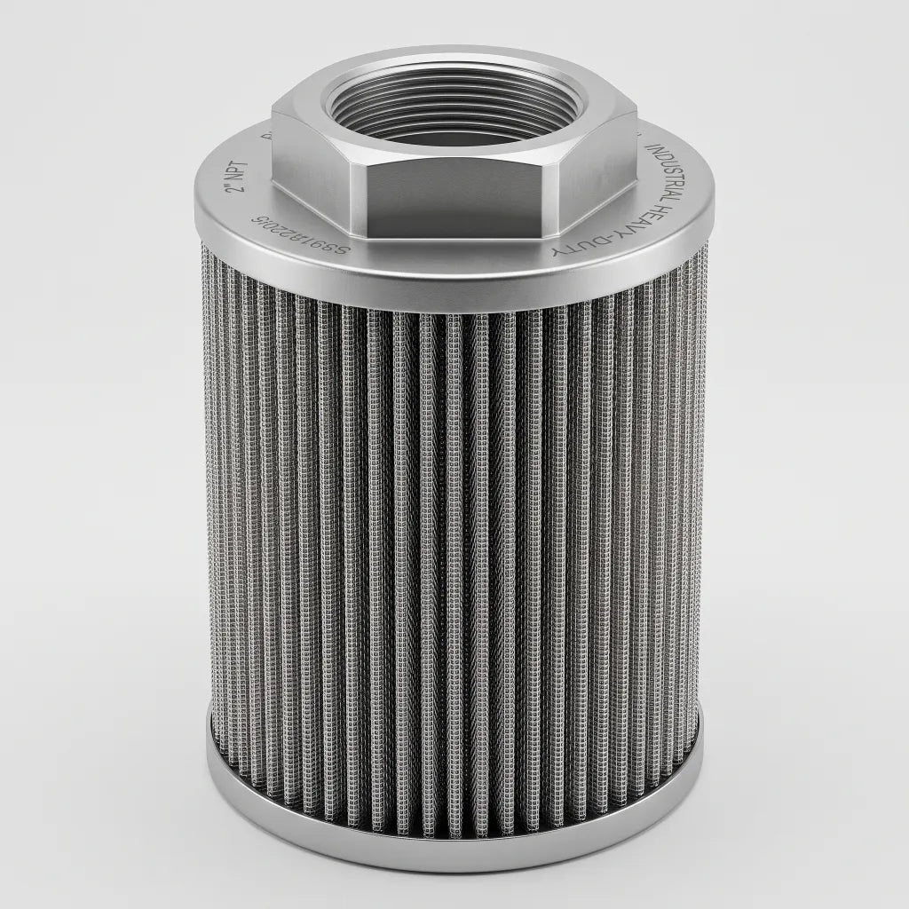 Filtr Ssawny Hydrauliczny WU630×100 – Gwint 2" (Stal Nierdzewna)